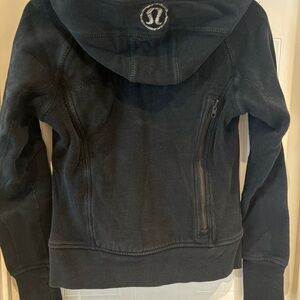 lululemon athletica Black Women's Scuba Hoodie/ Travel Pillow